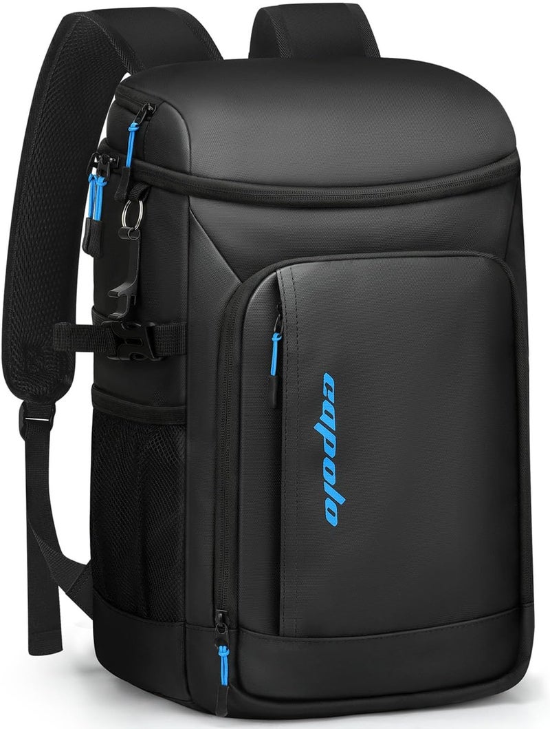 Capolo Cooler Backpack Insulated Waterproof for Women Men,36/45 Cans Lunch Backpack Coolers Leak Proof Soft Cooler Bag Ice Chest for Camping Beach - Image 1